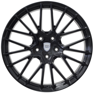 Informacin de PORSCHE W1058, GLOSSY BLACK, 5X130, 21 x 9.5"